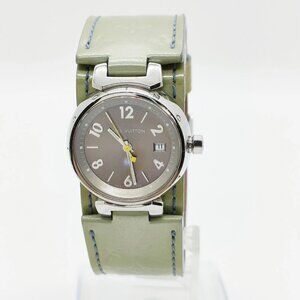 Louis Vuitton Watch 26mm Women's Black X Greens 700-070825